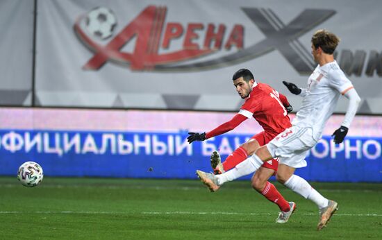 Russia Soccer 2023 Euro U-21 Championship Qualifiers Russia - Spain