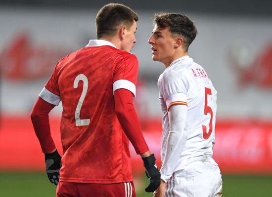 Russia Soccer 2023 Euro U-21 Championship Qualifiers Russia - Spain