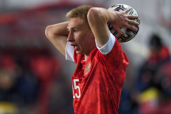 Russia Soccer 2023 Euro U-21 Championship Qualifiers Russia - Spain