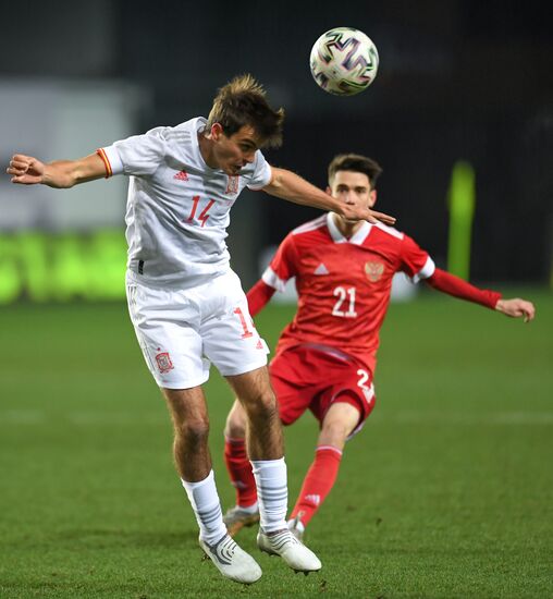 Russia Soccer 2023 Euro U-21 Championship Qualifiers Russia - Spain