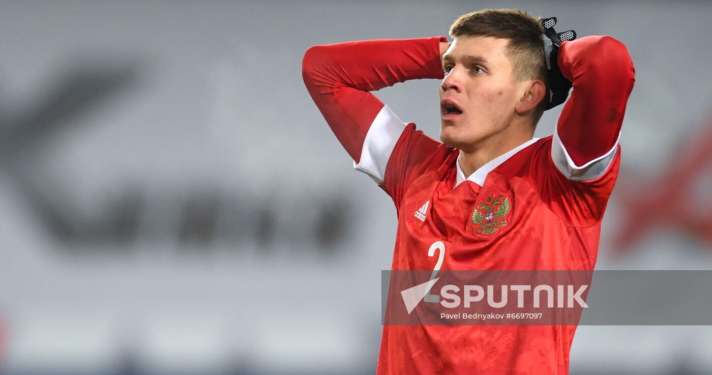 Russia Soccer 2023 Euro U-21 Championship Qualifiers Russia - Spain