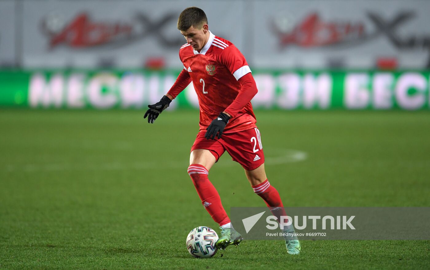 Russia Soccer 2023 Euro U-21 Championship Qualifiers Russia - Spain