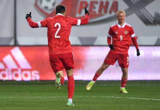 Russia Soccer 2023 Euro U-21 Championship Qualifiers Russia - Spain