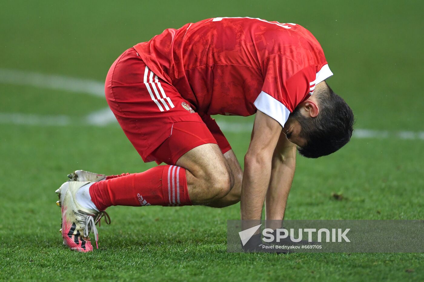 Russia Soccer 2023 Euro U-21 Championship Qualifiers Russia - Spain