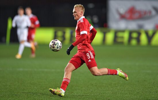 Russia Soccer 2023 Euro U-21 Championship Qualifiers Russia - Spain
