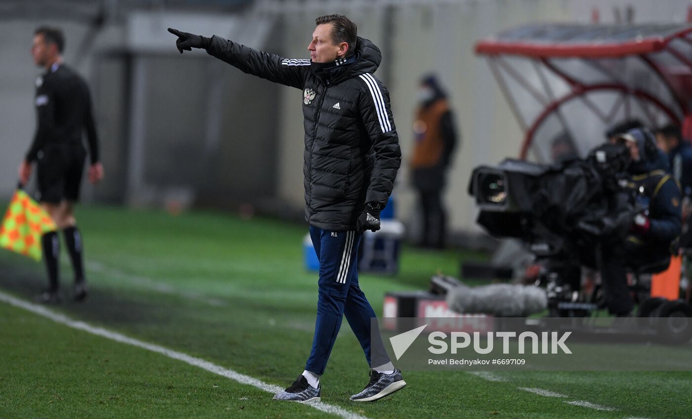 Russia Soccer 2023 Euro U-21 Championship Qualifiers Russia - Spain
