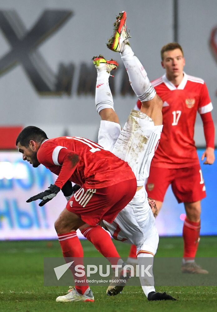 Russia Soccer 2023 Euro U-21 Championship Qualifiers Russia - Spain