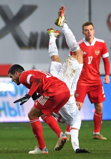 Russia Soccer 2023 Euro U-21 Championship Qualifiers Russia - Spain
