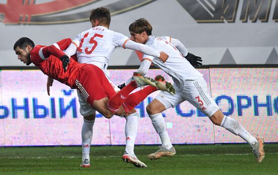 Russia Soccer 2023 Euro U-21 Championship Qualifiers Russia - Spain