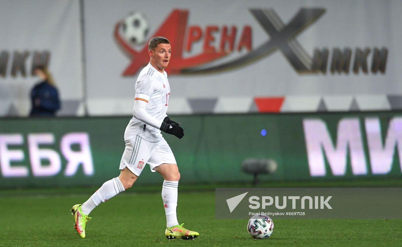 Russia Soccer 2023 Euro U-21 Championship Qualifiers Russia - Spain