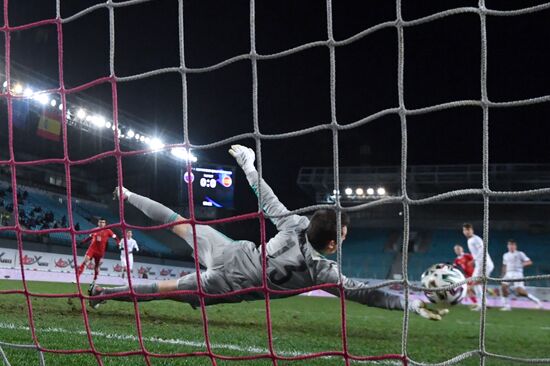 Russia Soccer 2023 Euro U-21 Championship Qualifiers Russia - Spain