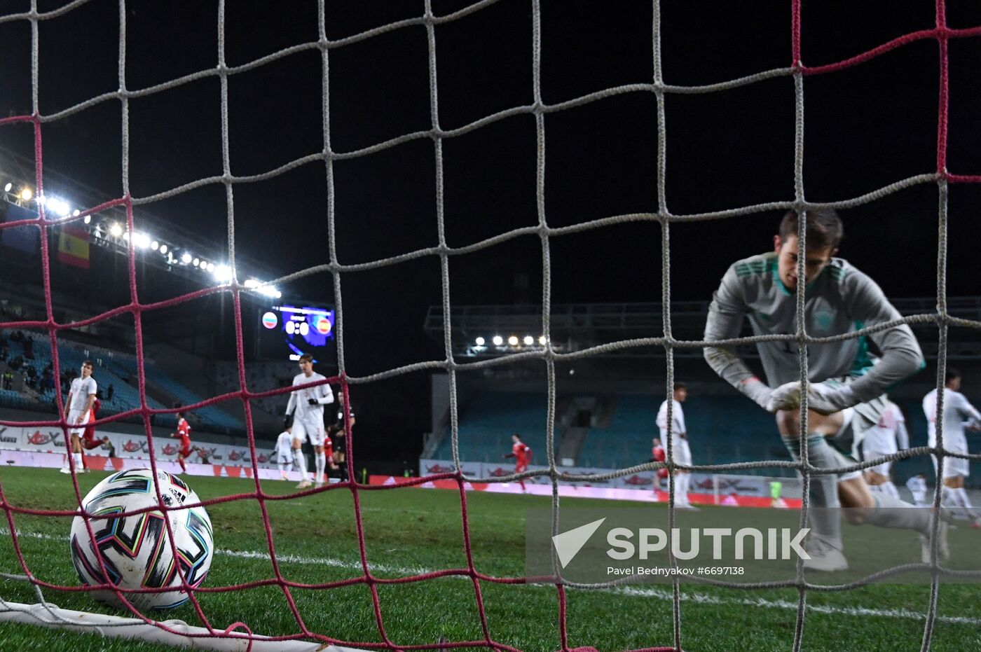 Russia Soccer 2023 Euro U-21 Championship Qualifiers Russia - Spain