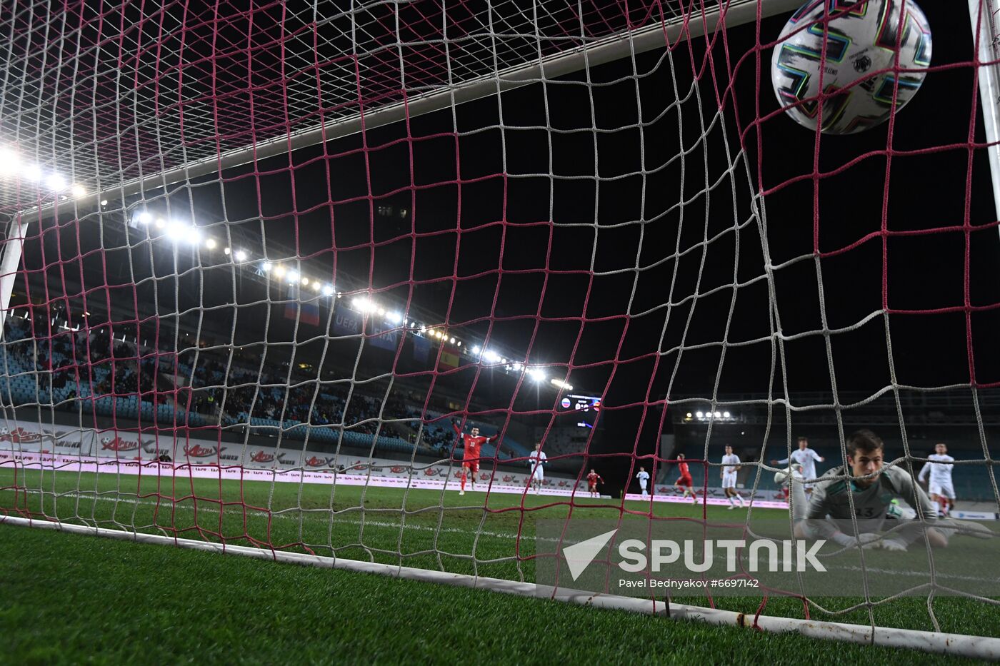Russia Soccer 2023 Euro U-21 Championship Qualifiers Russia - Spain