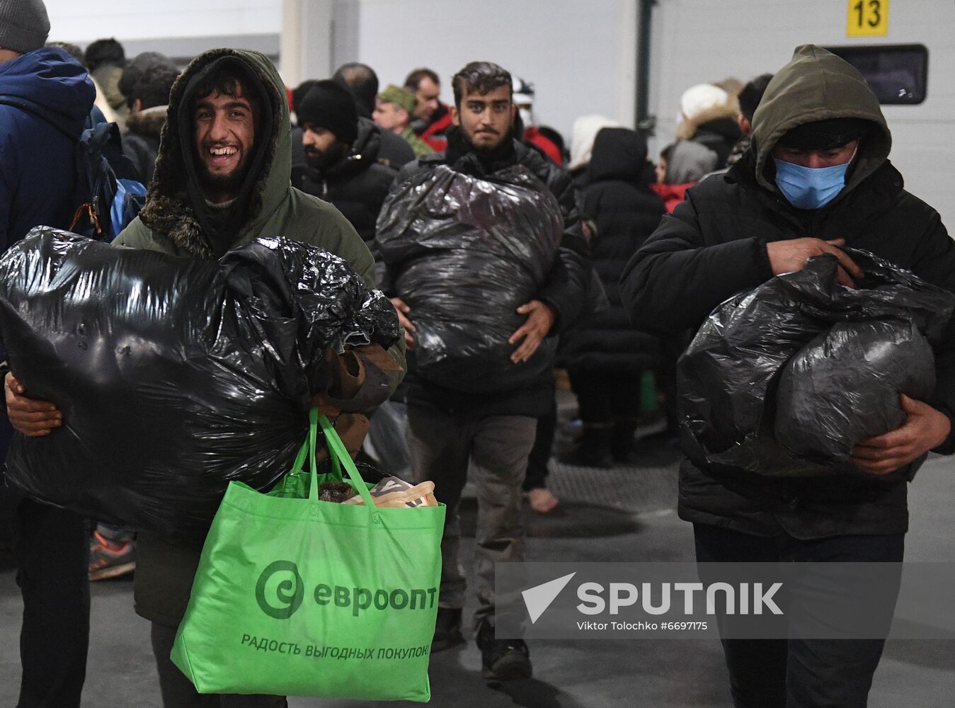 Belarus Poland Border Refugees