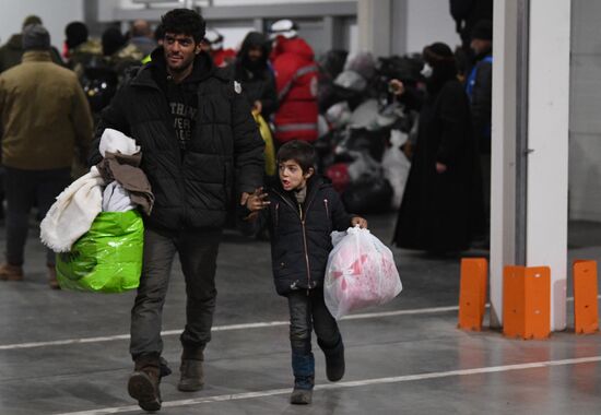 Belarus Poland Border Refugees