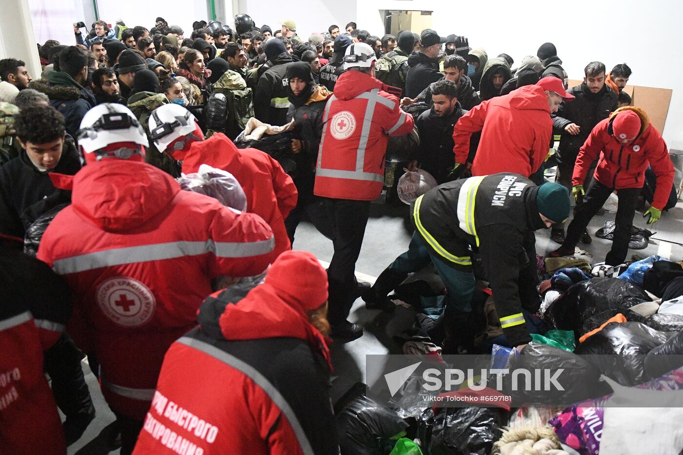 Belarus Poland Border Refugees
