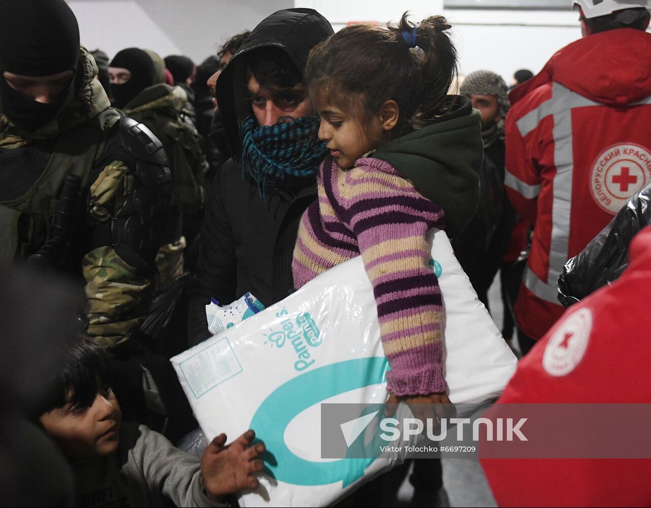 Belarus Poland Border Refugees