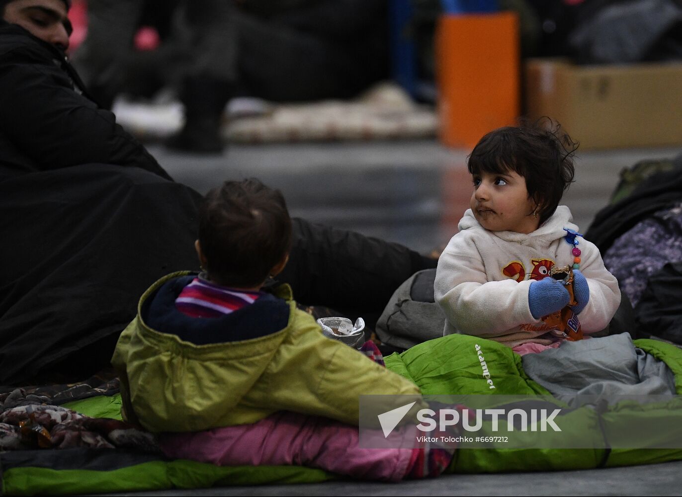 Belarus Poland Border Refugees