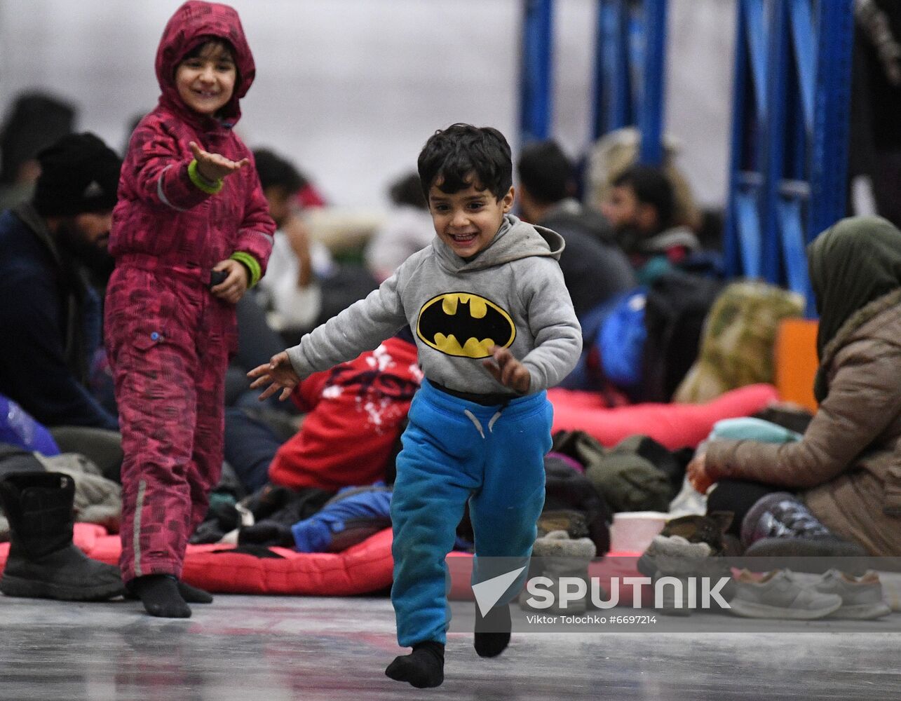 Belarus Poland Border Refugees