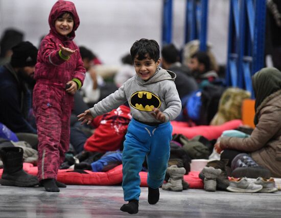 Belarus Poland Border Refugees