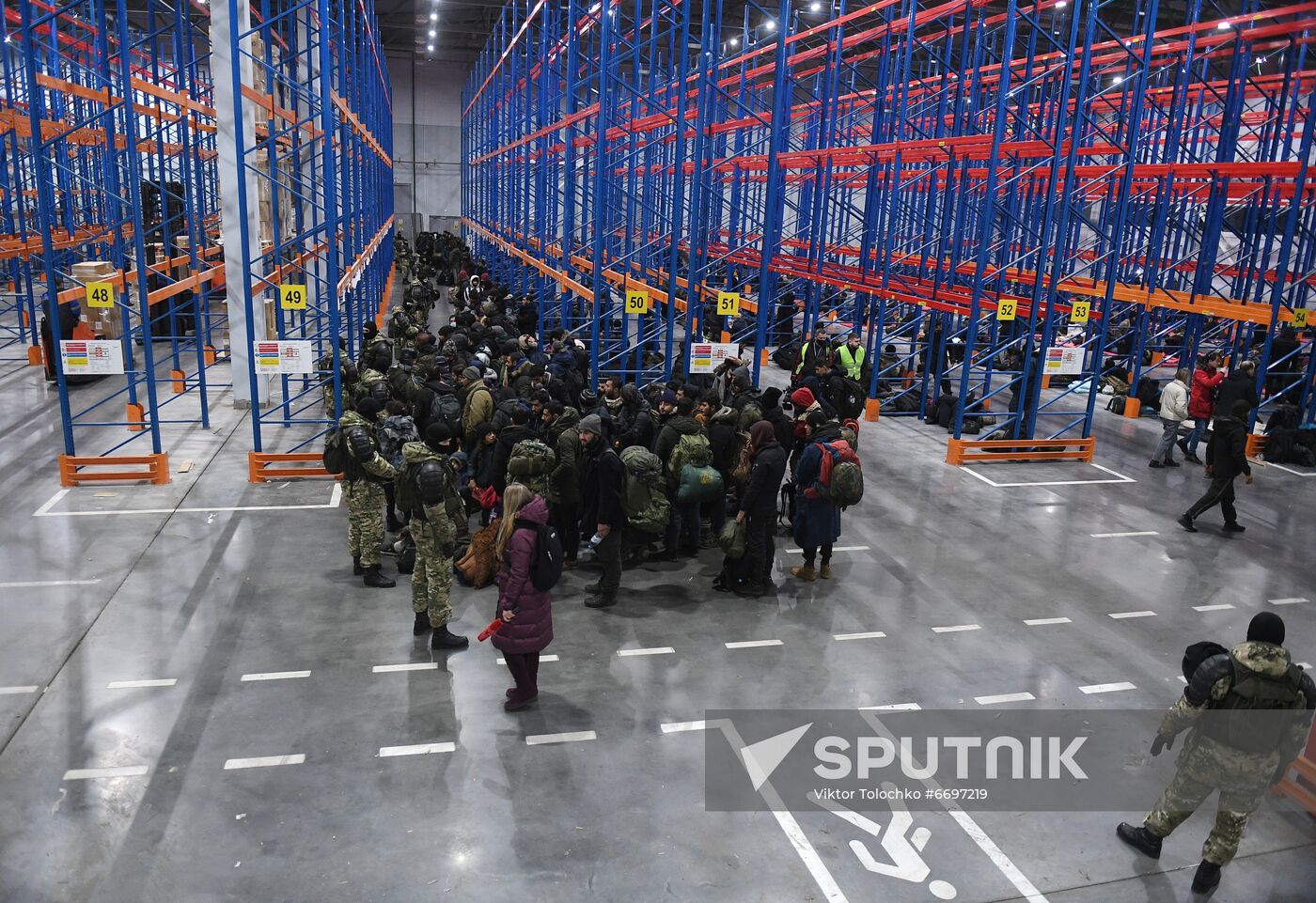 Belarus Poland Border Refugees