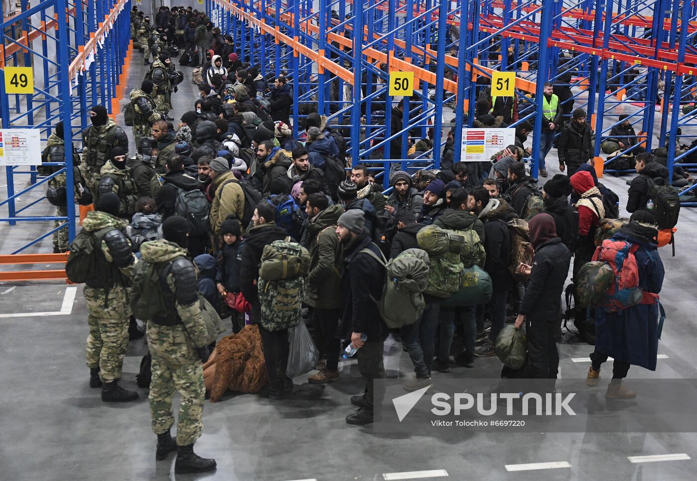 Belarus Poland Border Refugees
