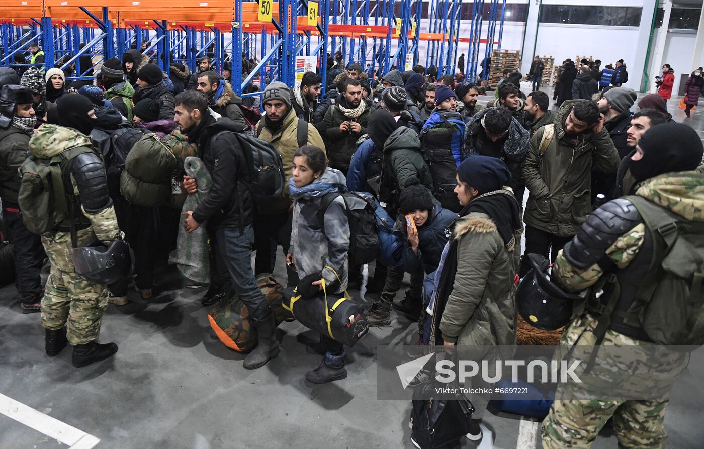 Belarus Poland Border Refugees