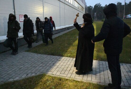 Belarus Poland Border Refugees