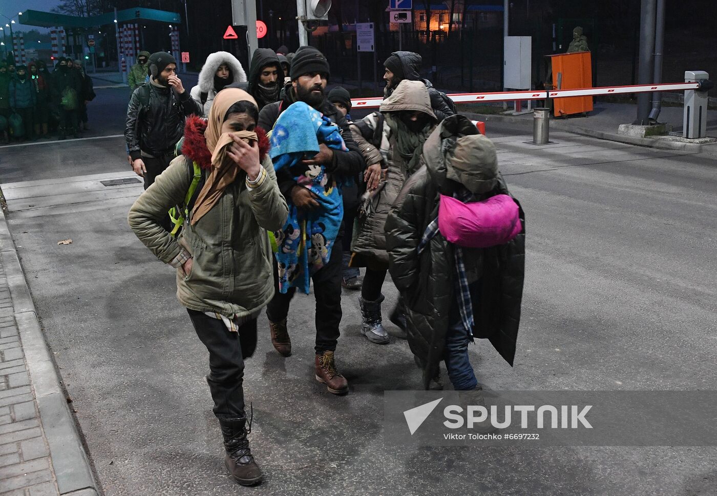 Belarus Poland Border Refugees