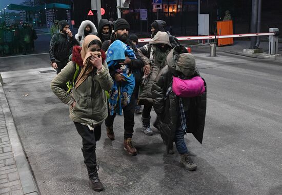 Belarus Poland Border Refugees