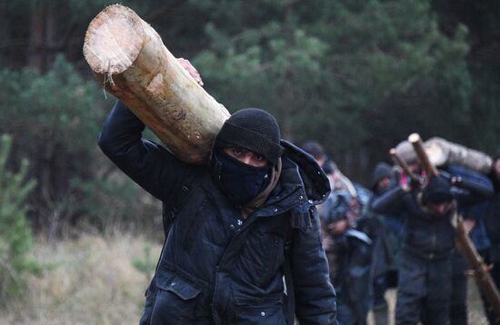 Belarus Poland Border Refugees