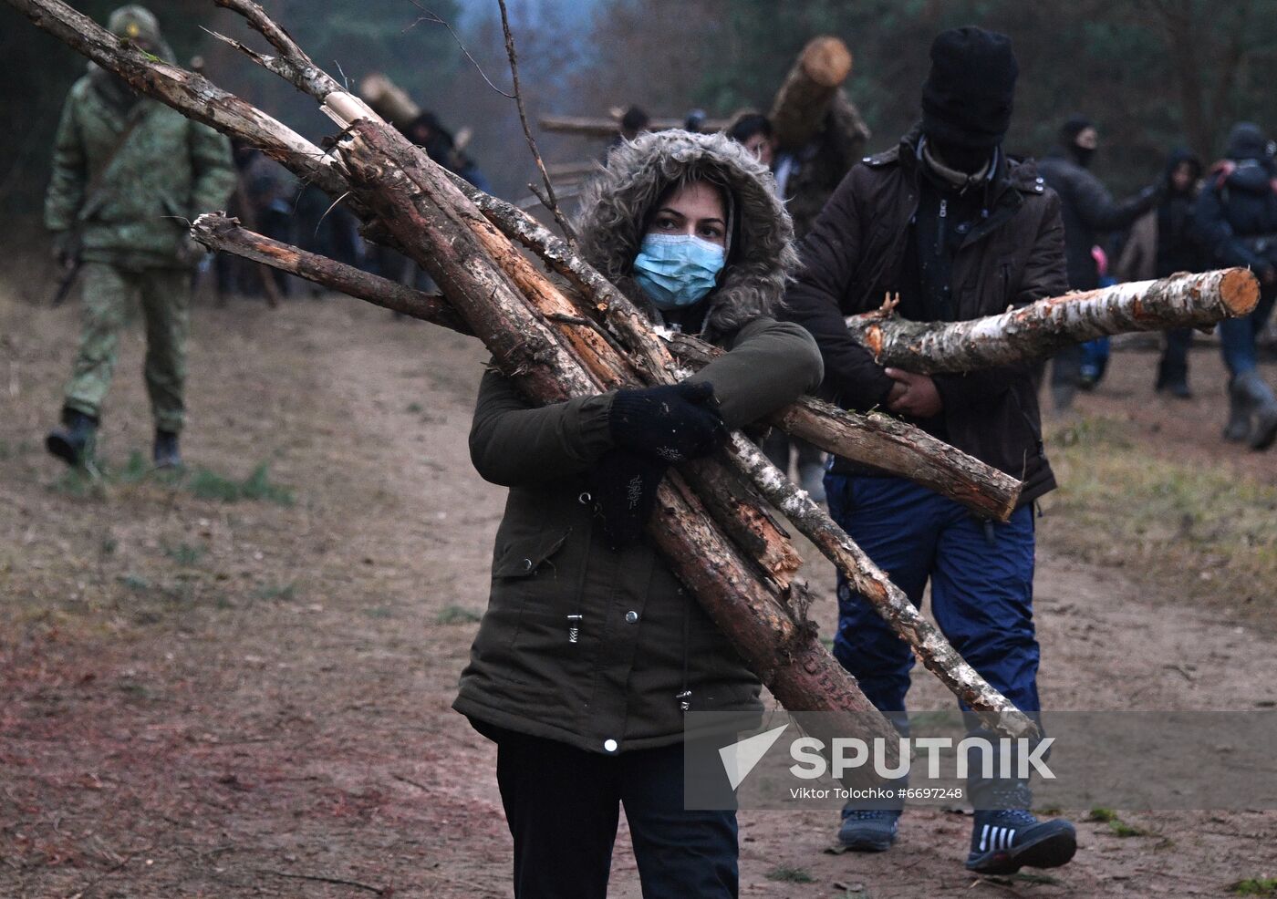 Belarus Poland Border Refugees