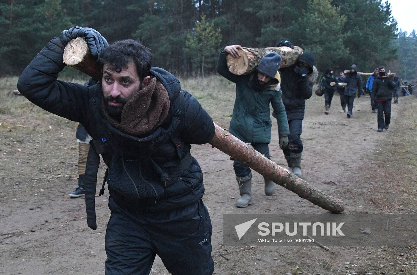 Belarus Poland Border Refugees