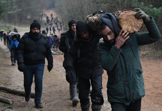 Belarus Poland Border Refugees