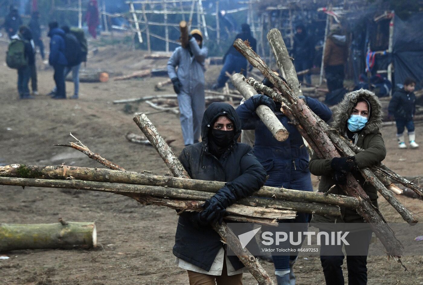 Belarus Poland Border Refugees