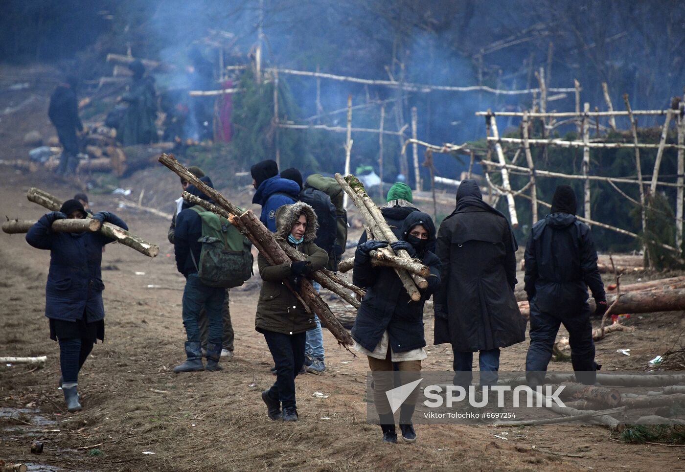 Belarus Poland Border Refugees