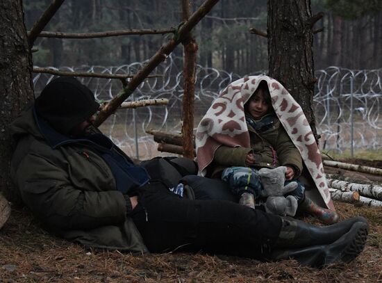 Belarus Poland Border Refugees