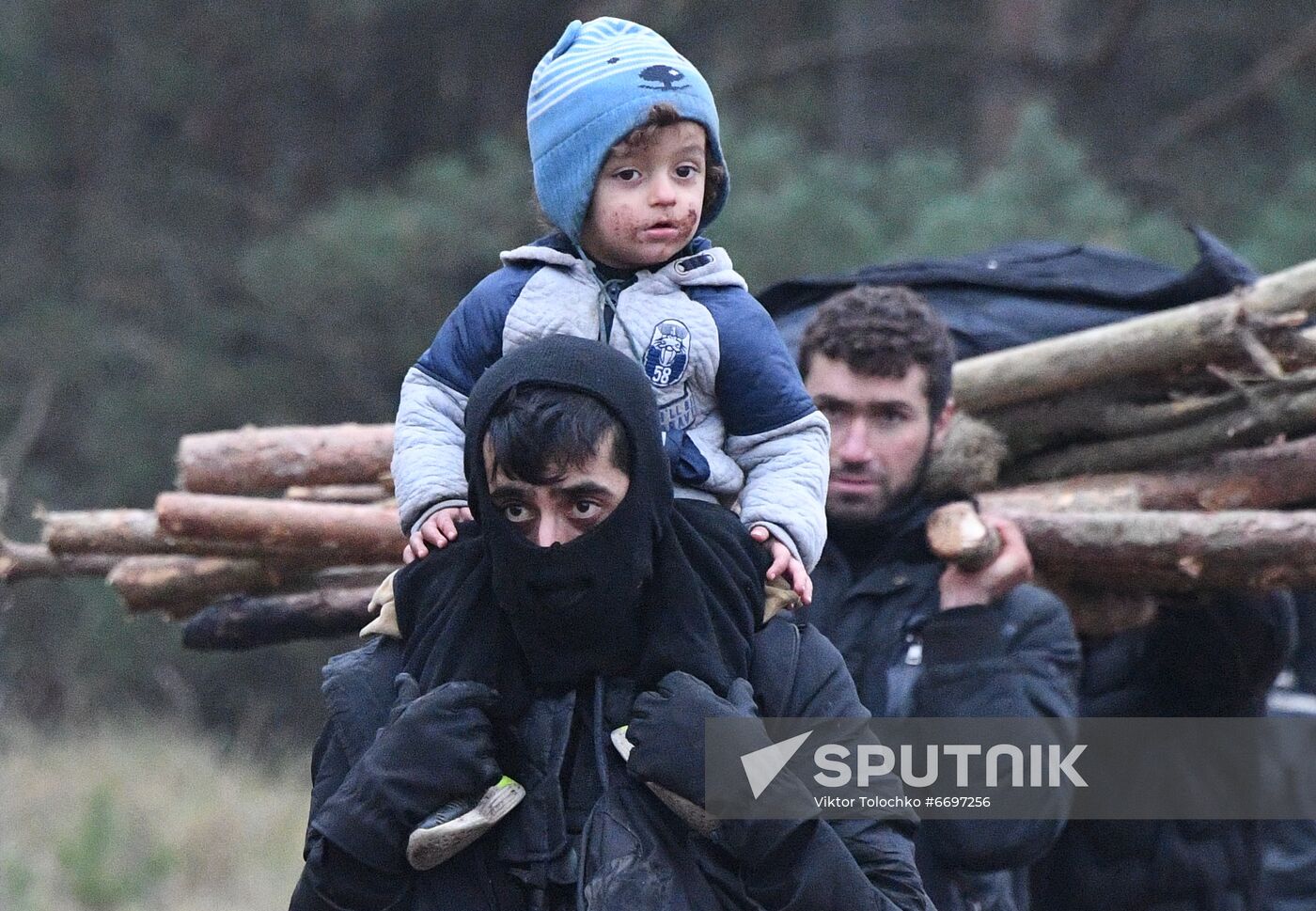Belarus Poland Border Refugees