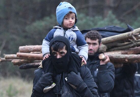 Belarus Poland Border Refugees