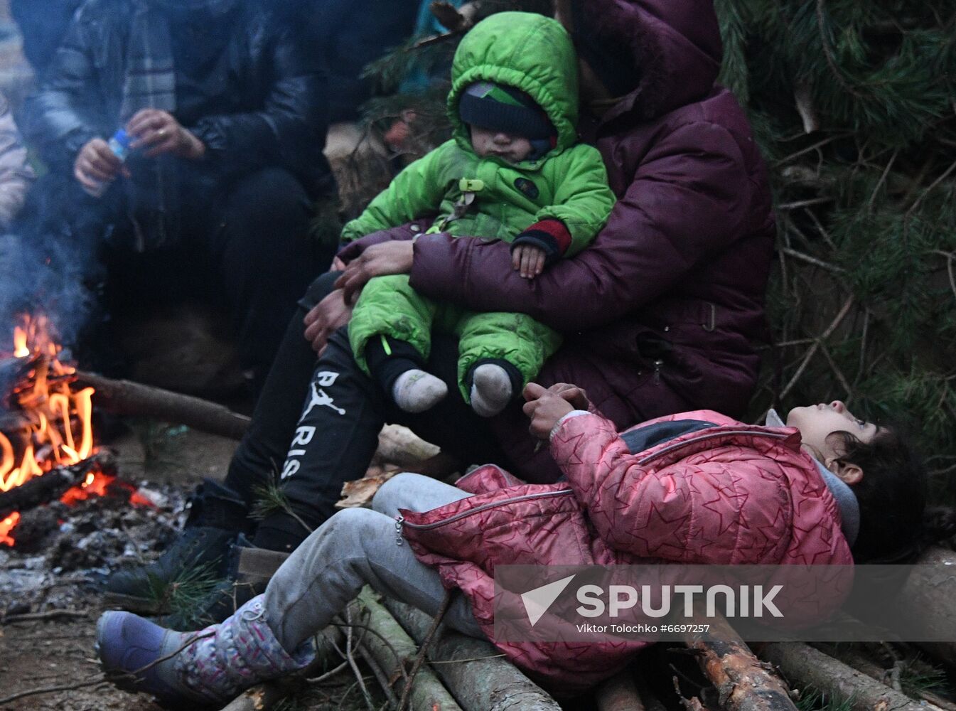 Belarus Poland Border Refugees