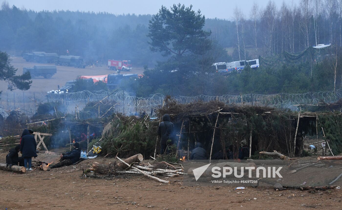 Belarus Poland Border Refugees