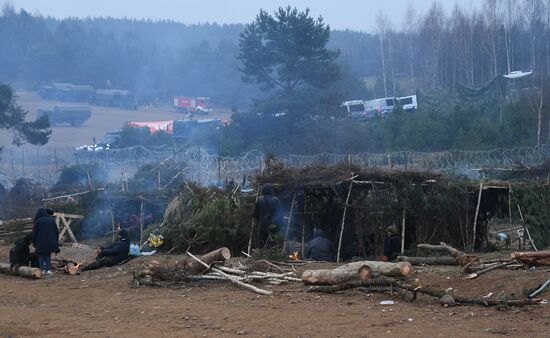 Belarus Poland Border Refugees