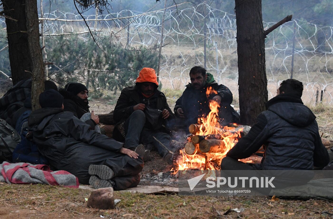 Belarus Poland Border Refugees