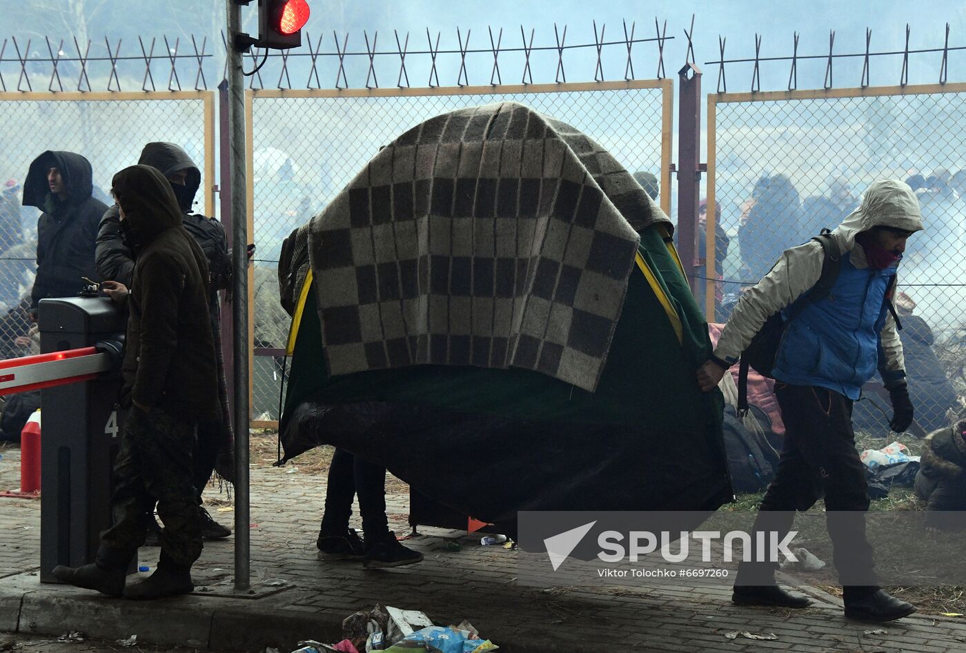 Belarus Poland Border Refugees