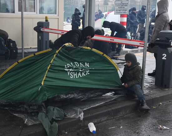 Belarus Poland Border Refugees