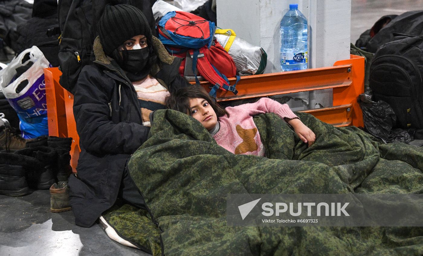 Belarus Poland Border Refugees