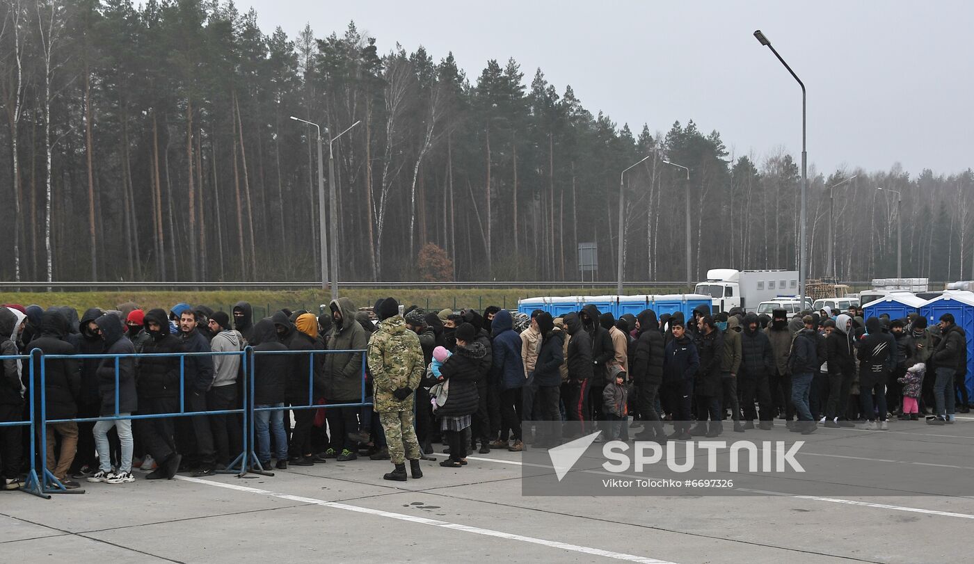 Belarus Poland Border Refugees