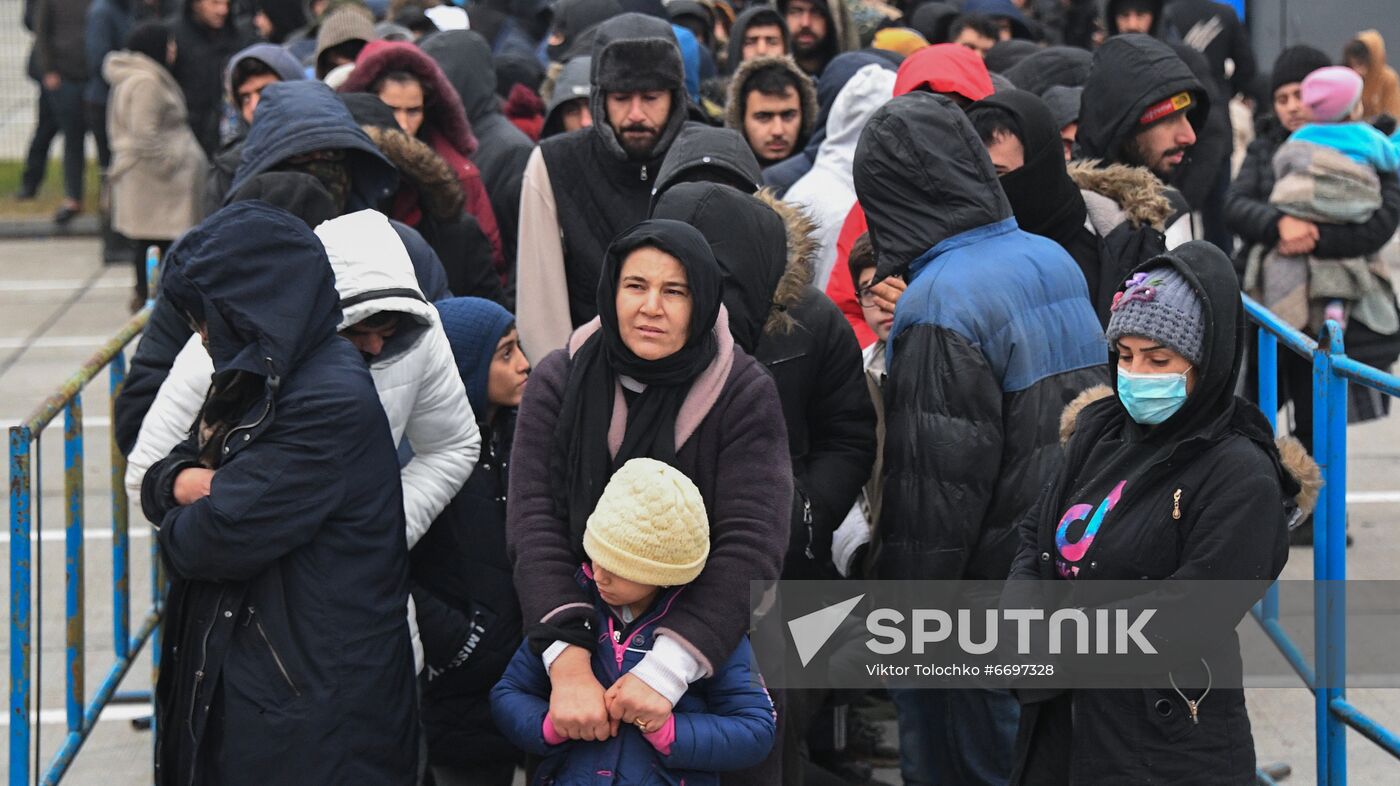 Belarus Poland Border Refugees