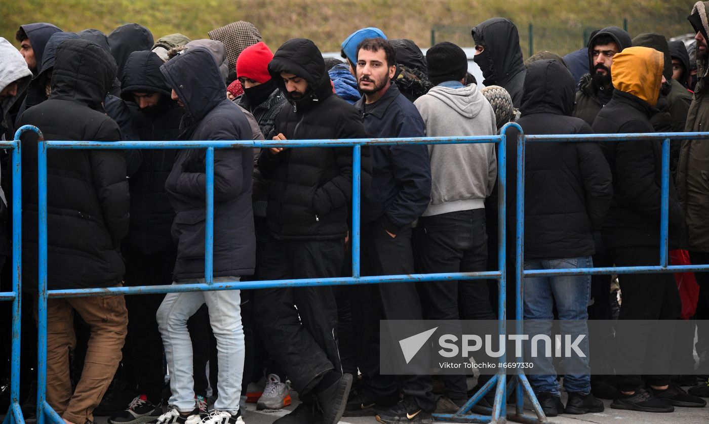 Belarus Poland Border Refugees