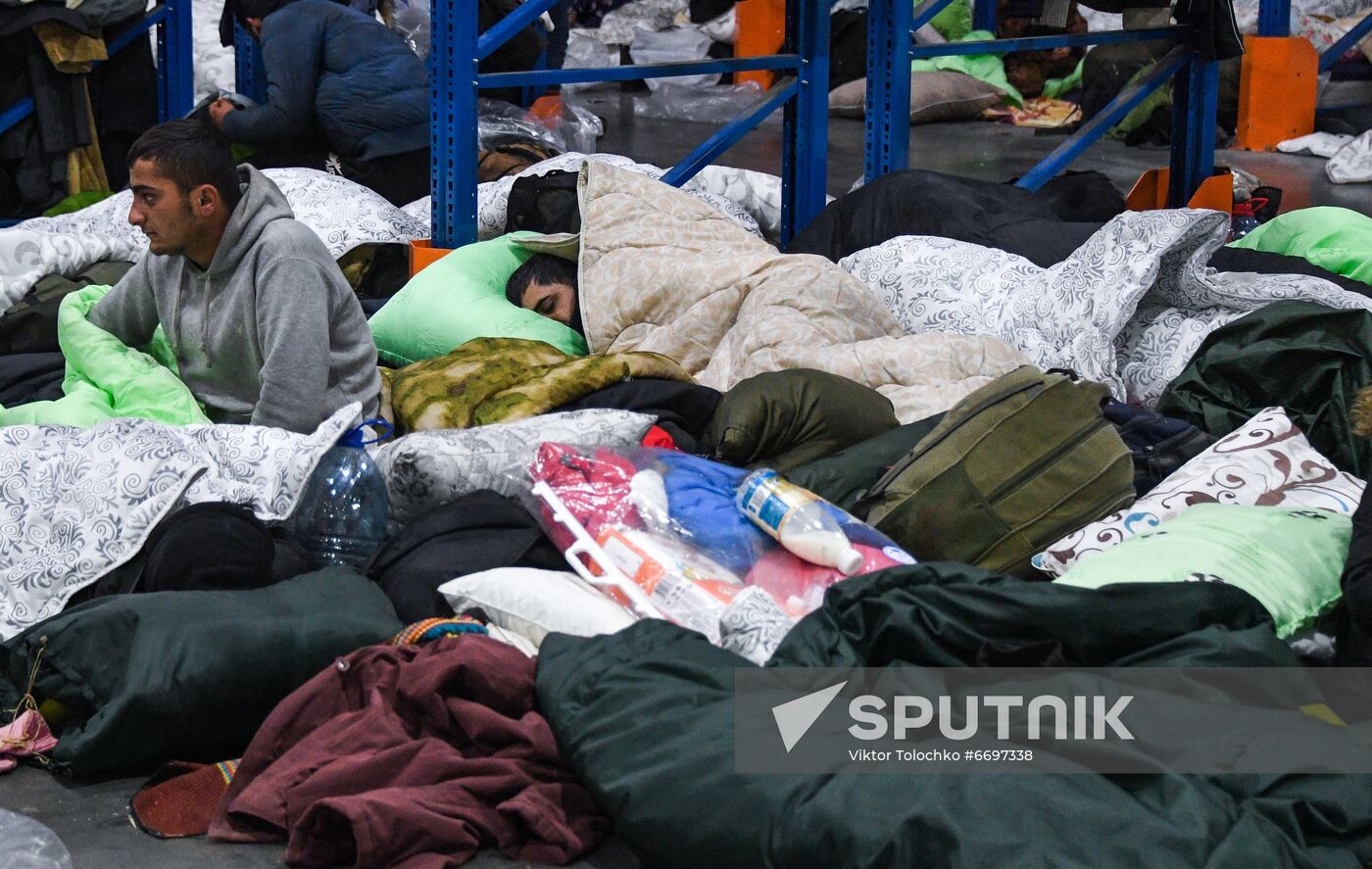 Belarus Poland Border Refugees